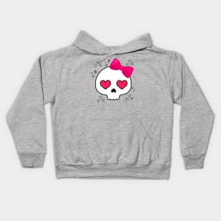 Girly Skull Kids Hoodie